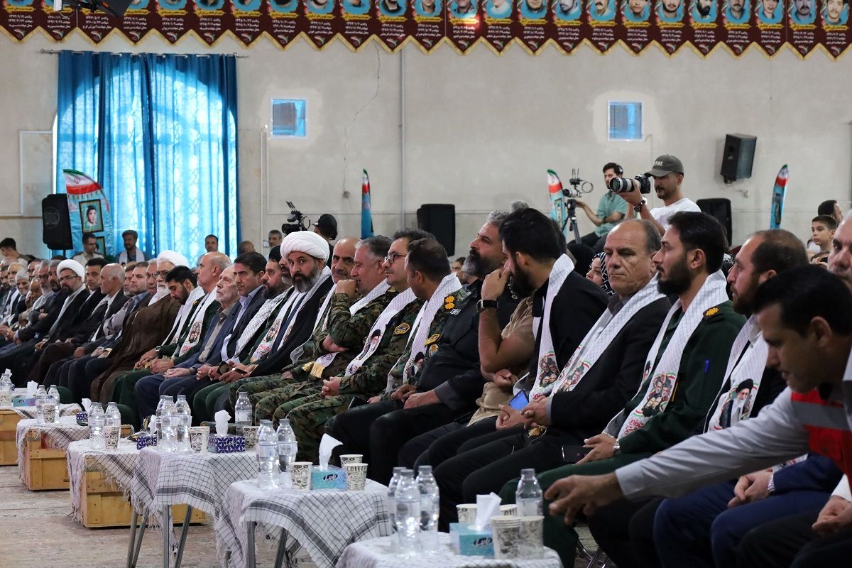 برگزاری اجلاسیه ۲۴۲ شهید محمدشهر درمصلی محمدشهر کرج 