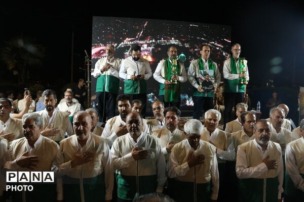 گرامیداشت شهید محمدمهدی رضایی در میدان حج شهرستان یزد