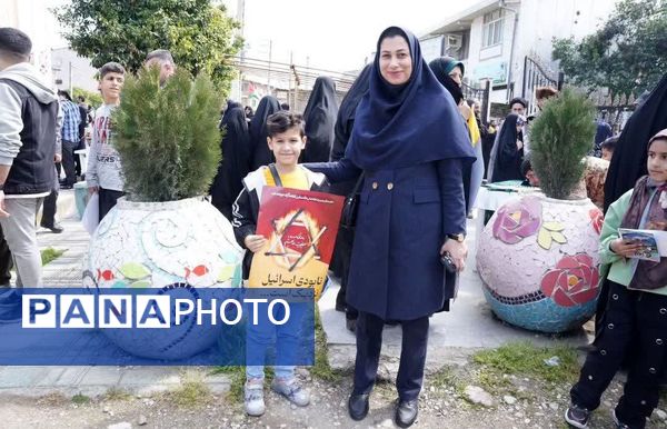 برگزاری راهپیمایی روز قدس در میاندورود 