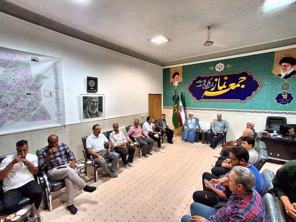 دیدار جمعی از ورزشکاران با امام جمعه کاشمر