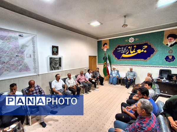 دیدار جمعی از ورزشکاران با امام جمعه کاشمر