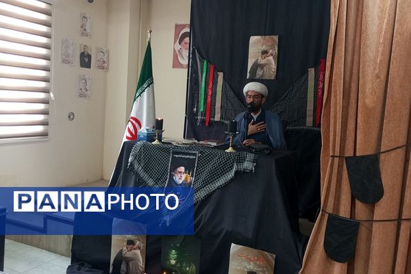 مراسم عزاداری شهادت شهدای خدمت در آموزش و پرورش رودهن 