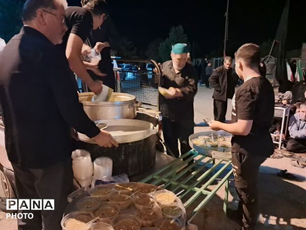 مراسم عزاداری اربعین حسینی در مسجد صاحب‌الزمان (عج) علی‌آباد پیشکوه