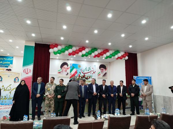 مراسم تجلیل از جانبازان در شهرستان دهلران