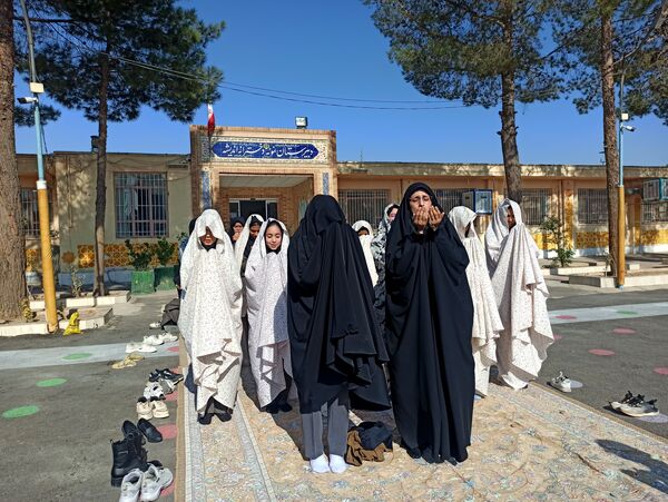 برگزاری نماز باران در شهرستان کاشمر
