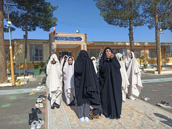 برگزاری نماز باران در شهرستان کاشمر