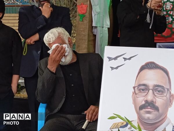 یادبود چهلمین روز شهادت خلبان شهید محمدصادق توانی