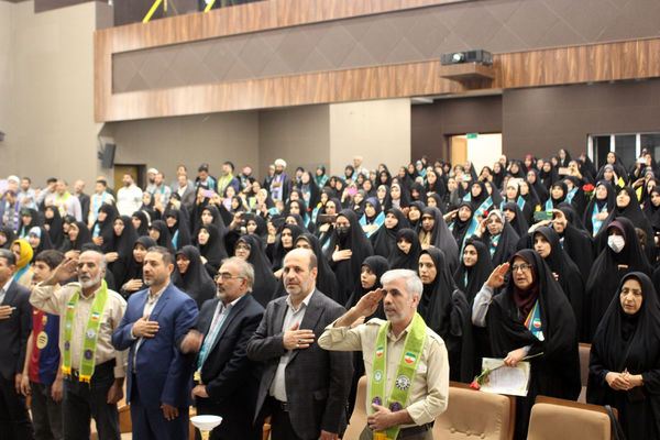 آیین بزرگداشت سالروز تاسیس سازمان دانش‌آموزی در قم-1
