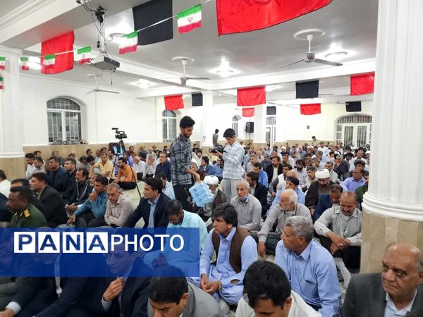 همایش یاوران ولایت در شهرستان‌های جنوب کرمان 