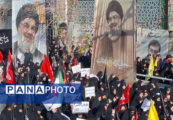 اجتماع باشکوه فاطمیون در مشهد