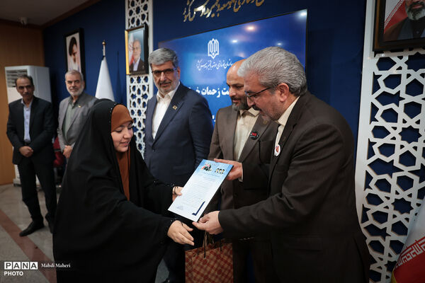آیین تجلیل از خبرنگاران با حضور رئیس سازمان نوسازی، توسعه و تجهیز مدارس کشور