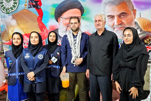 بازدید قائم مقام سازمان دانش‌آموزی کشور از مواکب استان کرمانشاه 