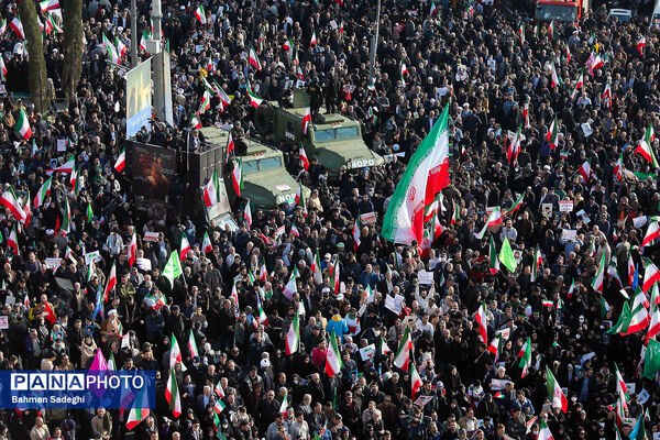 راهپیمایی محکومیت اقدامات تروریستی آمریکا و رژیم صهیونیستی علیه ملت ایران - 2