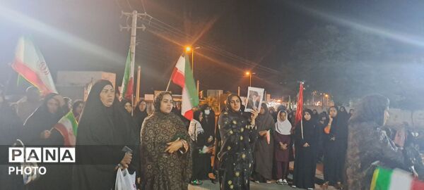 تداوم تجمعات شبانه رودخانه با حضور مدیرکل آموزش و پرورش هرمزگان