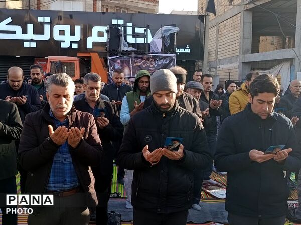 برپایی نماز عید سعید فطر در مشکین دشت  کرج 