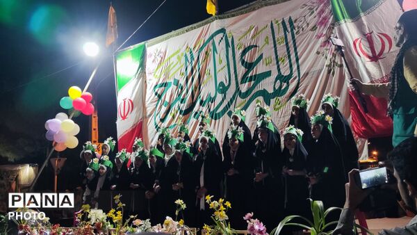 طنین ندای «اللهم عجل لولیک الفرج» در بلوار فضل نیشابور