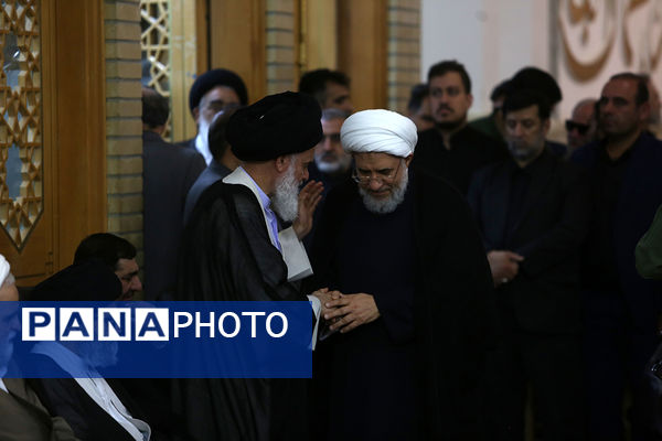 مراسم هفتم شهدای خدمت با حضور سرپرست ریاست جمهوری در قم