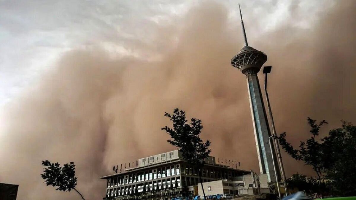 احتمال وقوع توفان‌های تندری در تهران و برخی مناطق مرکزی کشور