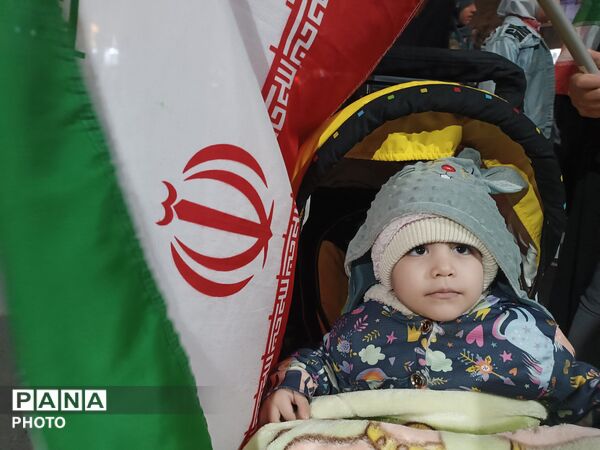 موکبِ کودک و نوجوانان در تجمعات شبانه شهر فارسان