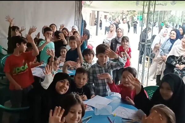 غرفه کودک امامزاده عمادالدین؛ پاتوقی برای خلاقیت کودکان و نوجوانان