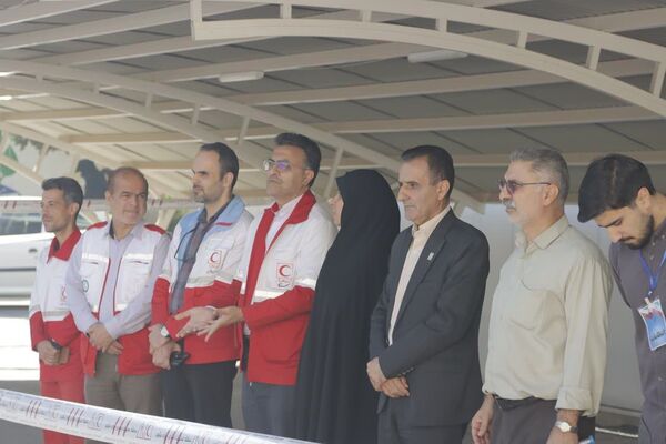 مانور تخلیه، امداد و نجات مصدوم اضطراری در دانشگاه فرهنگیان استان گلستان