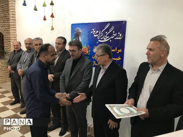 آیین تجلیل از خبرنگاران و اصحاب قلم و رسانه در مجتمع تفریحی فرهنگی بام خلخال