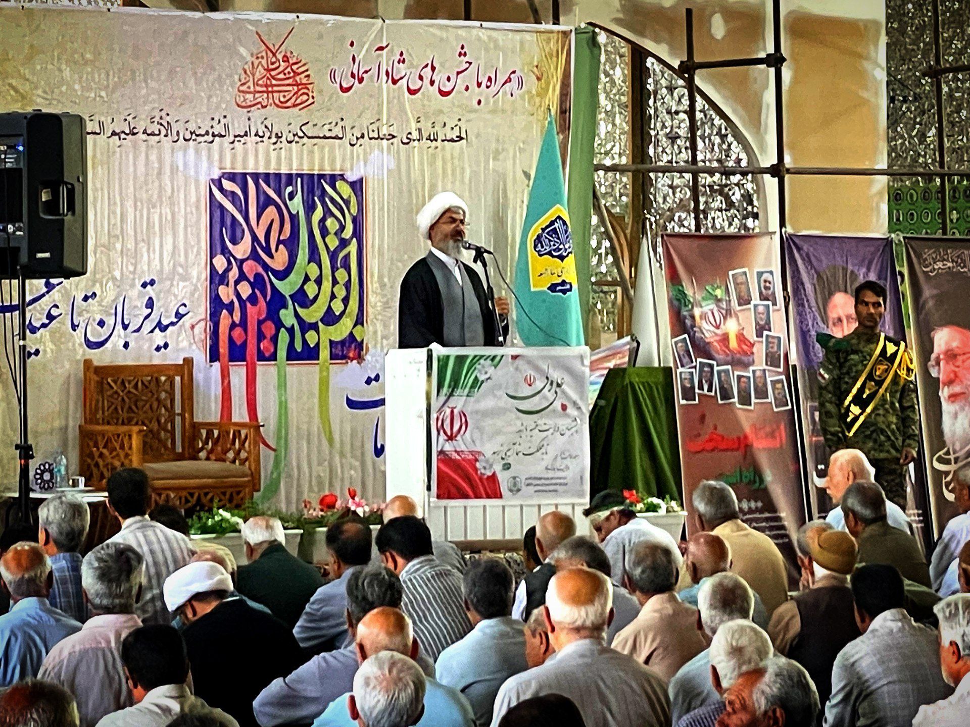 نماز عبادی سیاسی جمعه در کاشمر 