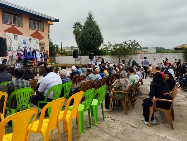 آیین کلنگ‌زنی دبستان ۱۲ کلاسه شهید ولی‌زاده سورک در شهرستان میاندورود 