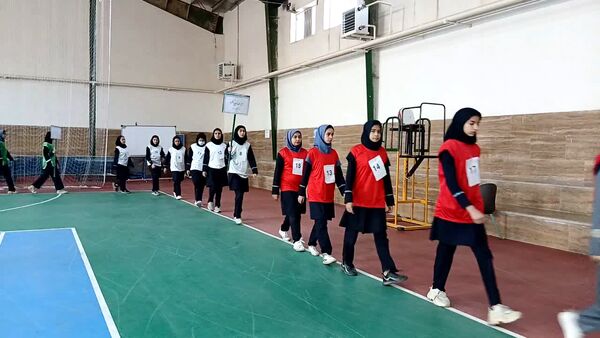 همایش جام اقتدار ایران در دبیرستان دخترانه شهید دهقان