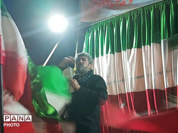 دومین اربعین حضور مردم غیور نیشابور همزمان با دومین سالگرد شهادت شهدای خدمت