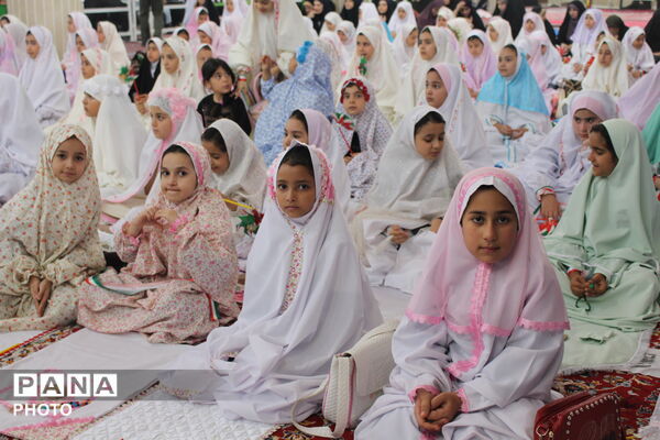 جشن پیمان آسمانی دانش‌آموزان نظرآباد