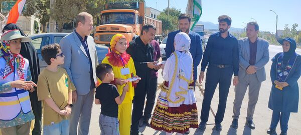 برپایی موکب سازمان دانش‌آموزی در شهرستان سملقان