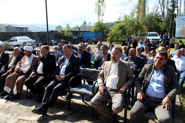 آیین کلنگ زنی طرح اولیا در روستای لدار بندپی شرقی