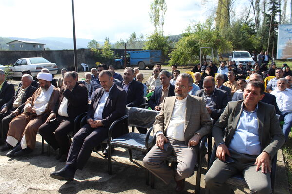 آیین کلنگ زنی طرح اولیا در روستای لدار بندپی شرقی