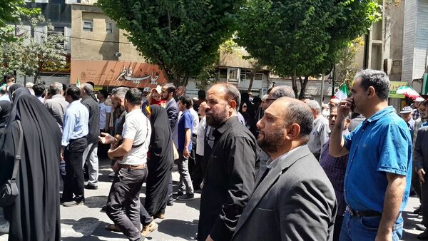 مردم استان البرز طی راهپیمایی جنایات رژیم صهیونیست‌ها را محکوم کردند