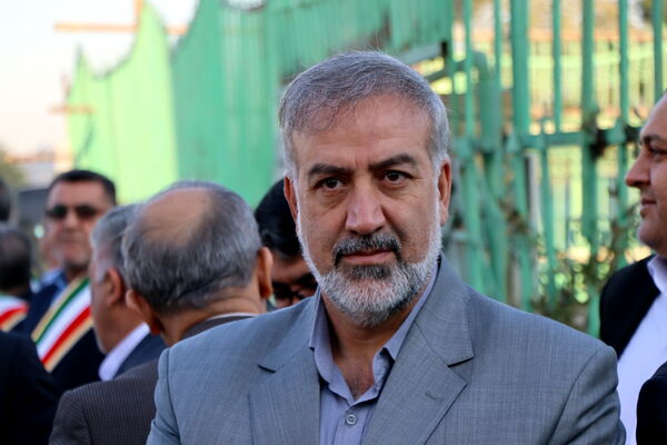 خشت گذاری ۲ مدرسه در ناحیه یک شهرستان بهارستان