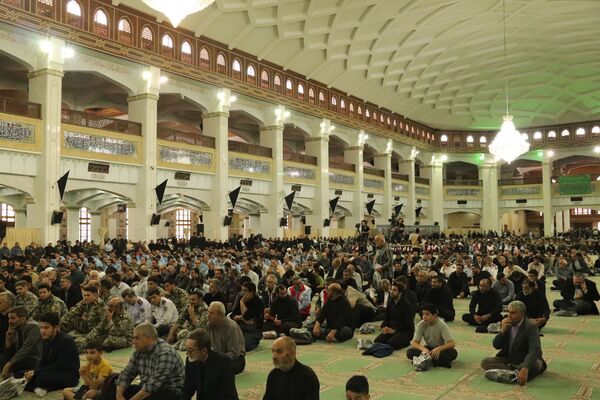 مراسم گرامیداشت چهلم شهدای خدمت در تبریز 