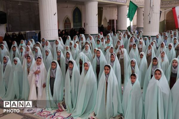 برگزاری جشن تکلیف دختران پایه سوم ابتدایی ابرکوه 