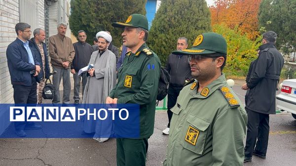 کاروان راهیان نور بسیج دانش‌آموزی سراب و مهربان 