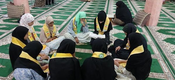 حضور پرشور پیشتازان سیریک در اعتکاف دانش‌آموزی