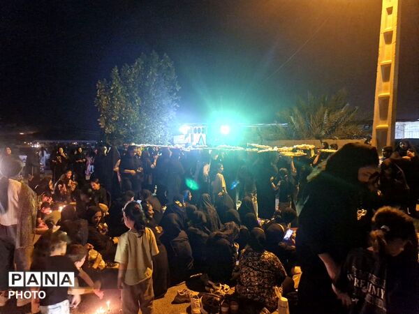 مراسم سینی‌گردانی حضرت قاسم (ع) در شب شام غریبان