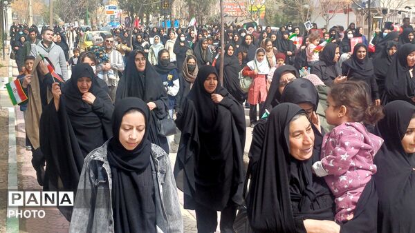 راهپیمایی پرشور کوهدشت در روز جهانی قدس 