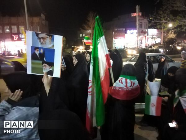اتحاد و یکپارچگی مردم شهرستان نیشابور در اجتماعات شبانه