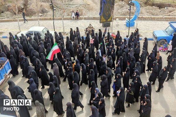 حضور گرم دانش آموزان و کودکان در اجتماع خودجوش شهر بار