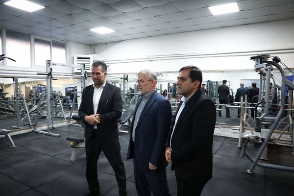 استخر مجموعه فرهنگی ایثار افتتاح شد