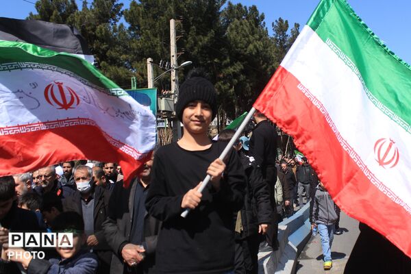 تشییع پیکر شهید سرگرد «جواد عبدی» در حملات آمریکایی - صهیونی