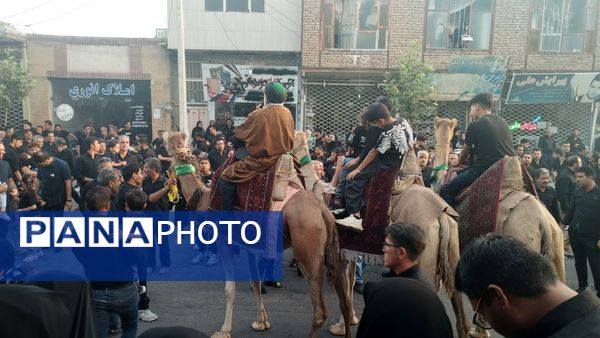 مراسم عزاداری عصر عاشورا در خلیل آباد 