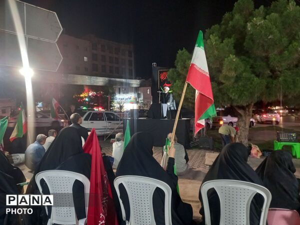 محرم در خیابان‌های شهر مشهد