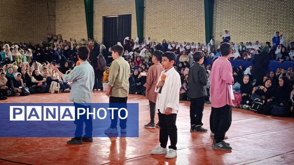 اجتماع ۳۰۰۰نفری دختران حاج قاسم به مناسبت ولادت حضرت معصومه(س) و روز دختر در شهرستان ملارد 