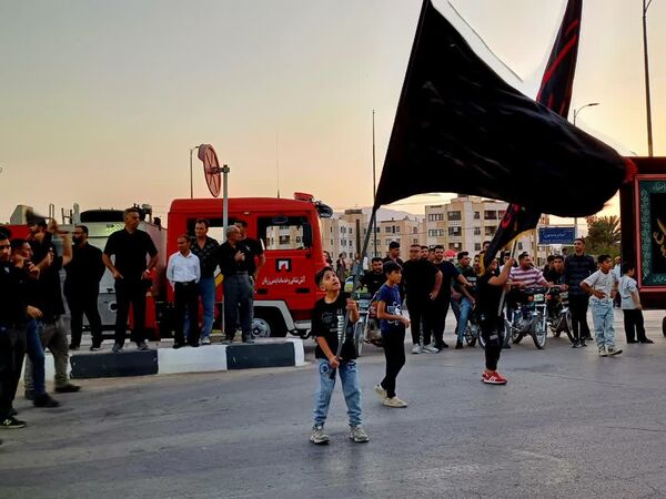 عزاداری جوانان در روز  رحلت نبی اکرم اسلام و امام حسن مجتبی (ع)